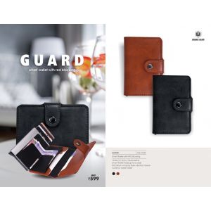 Premium faux leather Smart Wallet with RFID Blocking (GUARD)