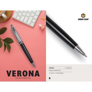 Steel Finish Premium Metal pen (Verona)