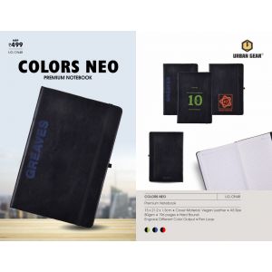 Vegan leather Premium notebook - COLORS NEO
