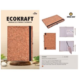 High Quality Premium Eco-Friendly Notebook (Cork Organizer)