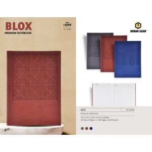 Faux Leather Premium Notebook (BLOX)