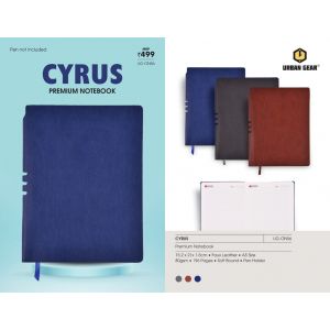 Faux Leather Premium Notebook (CYRUS)