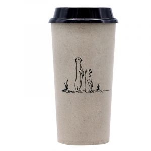Eco-Friendly Rice Husk Coffee Cup/Sipper