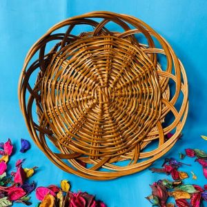 Multipurpose Handmade Eco Friendly Natural Cane Basket  