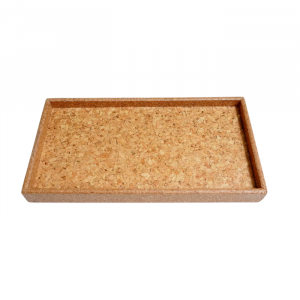 Premium Quality Rectangular Fine Natural Cork Tray