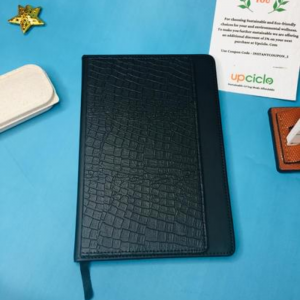 Premium Vegan Leather Notebook I Executive Diary for Office (Croco)