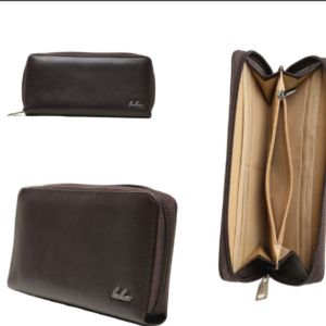 Multipurpose Leather Clutch from Rare Rabbit Complete view