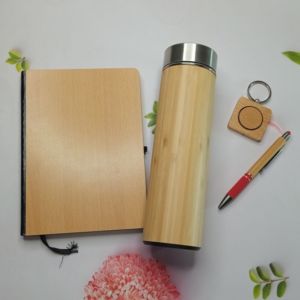  Eco-Friendly Corporate Bamboo Promotional Giveaway Set I Bamboo based corporate gifts