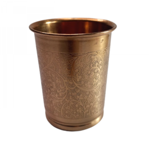 Pure Traditional Designed Copper Glass Tumbler (300 ml)