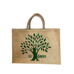 Attractive Go Green-Printed Bag for Multipurpose Usage