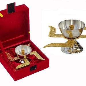 Diwali Decorative Swastik Lamp With Gift box
