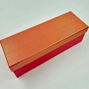  3-Jar Foil printed Sleek Gift Box for Hamper Packing