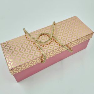 Rich Foil Printed Decorative Gift Box with String Suitable for Corporate Gifting, Wedding return gifts and Festival Gifting 