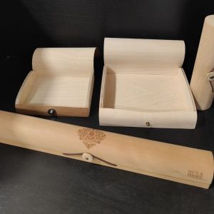 Sustainable Handcrafted Artisanal Bamboo Veneer Boxes, Suitable for Storing Jewels, Invitations, Promotional Letters, Return Gifts. Craftmanship at its best available in Bangalore