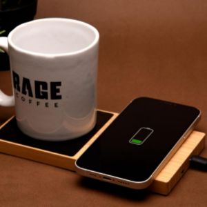 2-in-1 Wireless Charger with Cup Warmer
Bamboo-made products with versatile look and innovative technology. 
