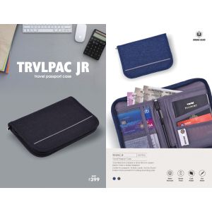 Premium denim Travel Passport Case (TRVLPAC JR)
