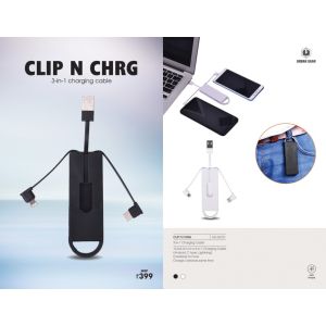 3-In-1 Charging Cable - CLIP N CHARG