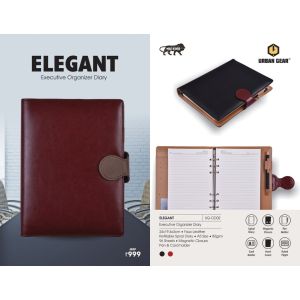 Executive Leather Organizer Diary - ELEGANT