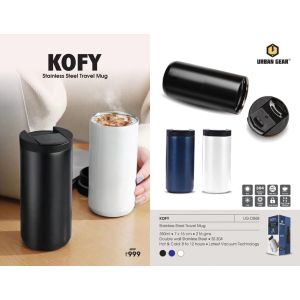Double wall Stainless Steel Travel Mug (Kofy)