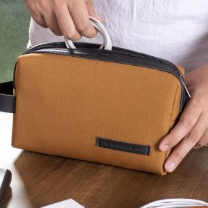 Canvas & Vegan Leather Multi Utility DOPP kit (Oxford)