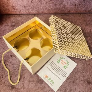 Premium quality corrugated rigid box with Partitions for glass jars