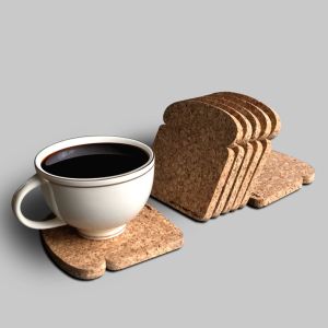 Premium Wine Cork Tea Coaster (set of 6)