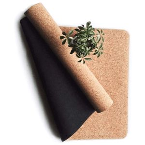 Yoga and Meditation Mat - Organic Cork with EVA Base