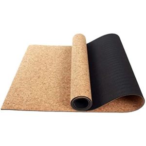 Eco Friendly Grade A Rubber Cork Yoga Mat for Men & Women
