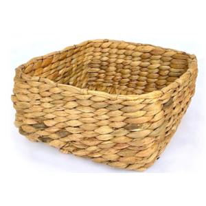 Handcrafted Square Woven Baskets - Natural Storage & Decor Collection
