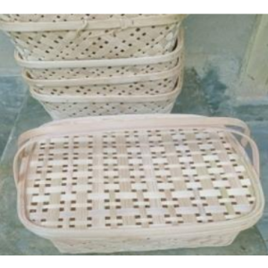 Eco-friendly: Handwoven Bamboo Harmony Basket