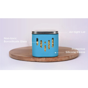 PureKeep Non-Toxic Glass Storage Jar
