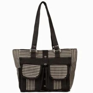 Travel Bag made of Viola Jute Fabric
