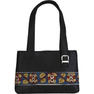 Jute Silk Kalamkari Bag