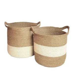 Jute Basket with Handle