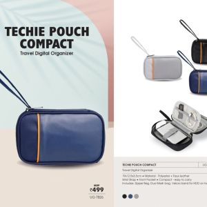 TECHIE POUCH COMPACT Travel Digital Organizer Main view